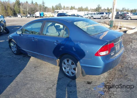 2009 Honda Civic Lx from USA, damaged, VIN 19XFA165X9E021202